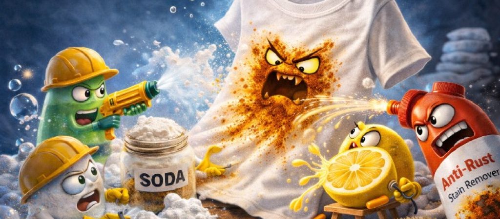 Чим вивести іржу з одягу – дієві поради