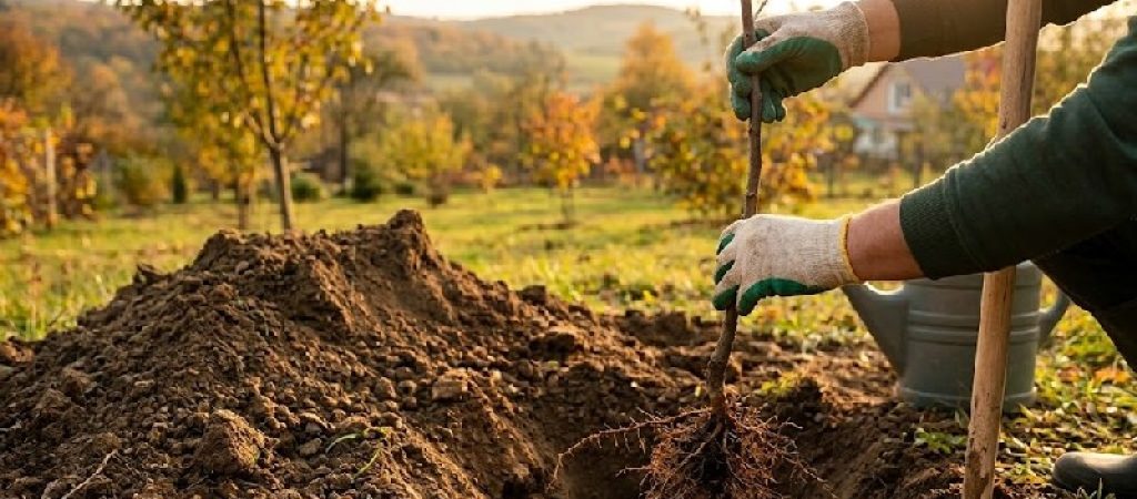 Як правильно садити саджанці плодових дерев
