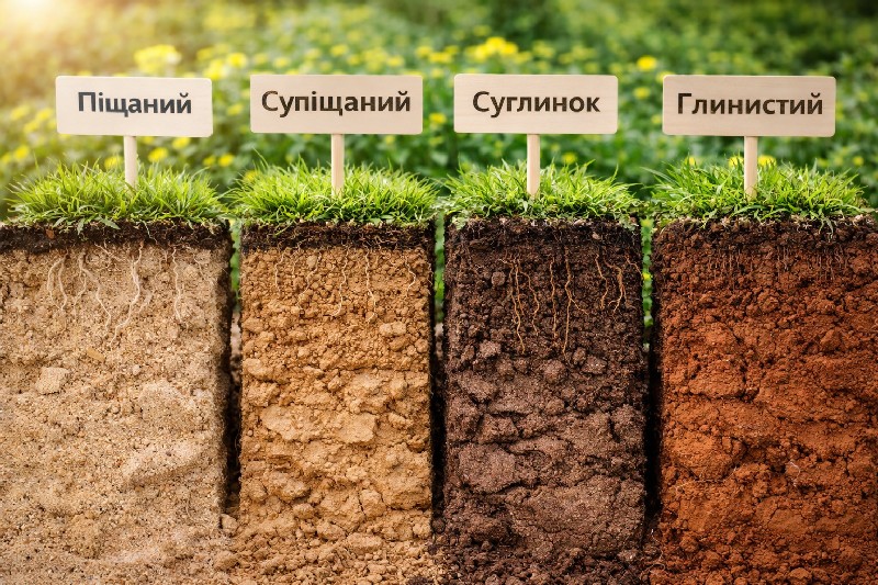 види грунту