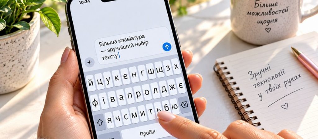 Як збільшити клавіатуру на телефоні: Android, Samsung та iPhone
